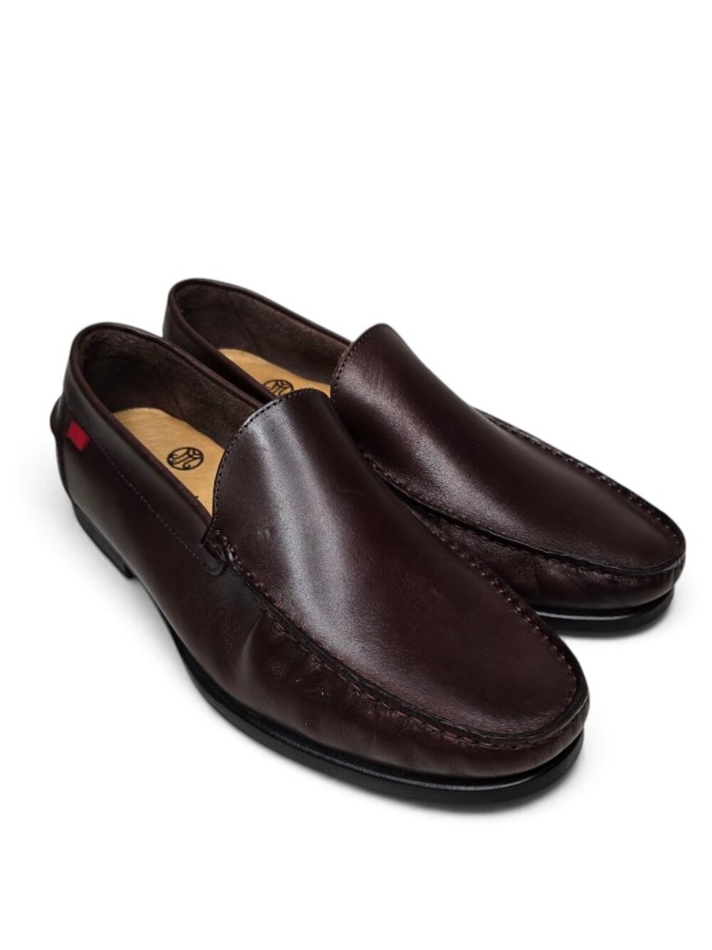 Marc Joseph Brown Leather Driving Loafers Mens Hand Crafted Office Preppy 8